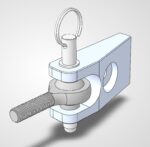 Parachute Bolt on Push Bar Bracket