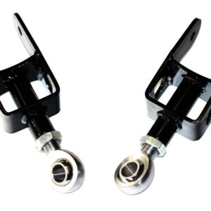 Black double adjustable upper an lower arms