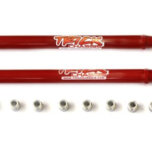 red 1-1/2" DOM double adjustable rod ends