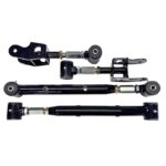 1-1/2" Mild Steel Rear Lower Control Arms Poly Double Adjustable & Poly Double Adjustable Uppers B Body