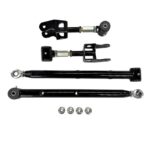1-1/2" Mild Steel Rear Lower Single Adjustable & Poly Double Adjustable Upper